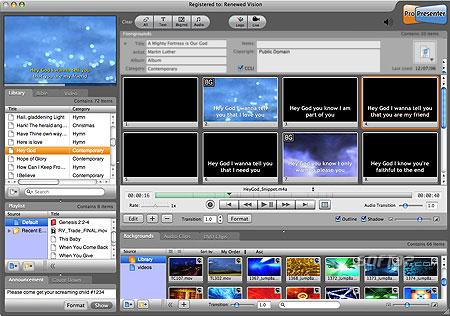 video format for propresenter on mac